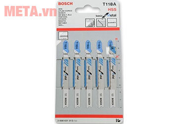Bộ lưỡi cưa sắt 5 cây Bosch T118A