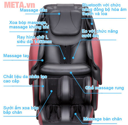 Ghế massage cao cấp Fuji Luxury MK46