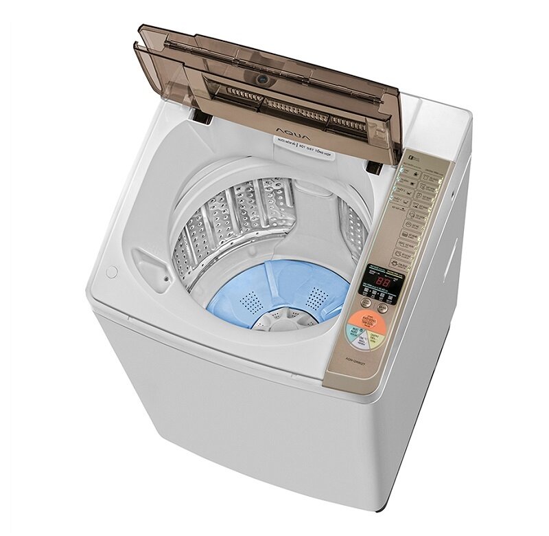 Máy giặt cửa trên Aqua 8kg AQW-QW80ZT