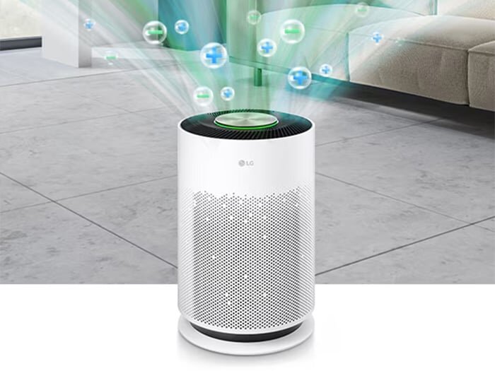 Minh hoạt không khí trong lành với máy LG 