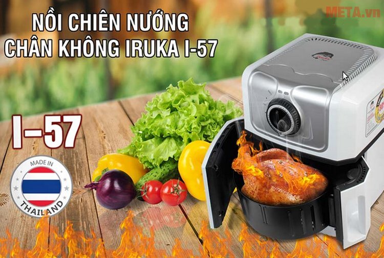 Nồi chiên không dầu Iruka I-57 - 3.2 lít