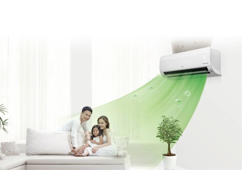 Điều hòa 2 chiều inverter LG B18END 18.000BTU Dual Cool