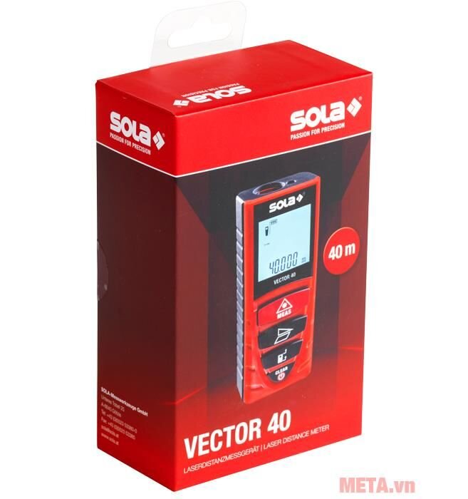 Máy đo khoảng cách laser Sola Vector 40