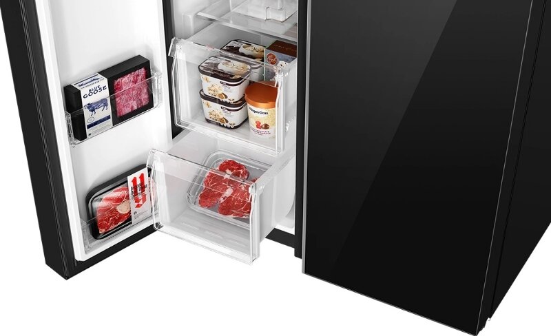 Tủ lạnh Aqua Inverter 646 lít AQR-S682XA(GB)