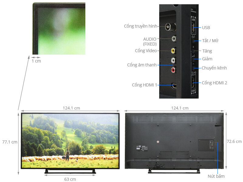 Tivi Toshiba 55 inch 55L2550 Tivi Toshiba 55 inch 55L2550