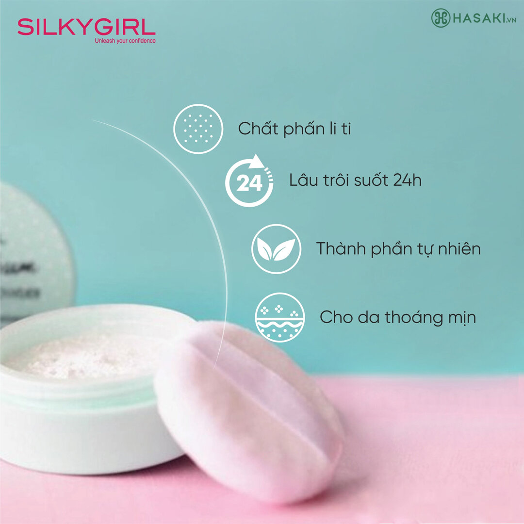 Mua Phấn Phủ Khoáng Silkygirl No-Sebum Mineral Powder 5g tại Hasaki