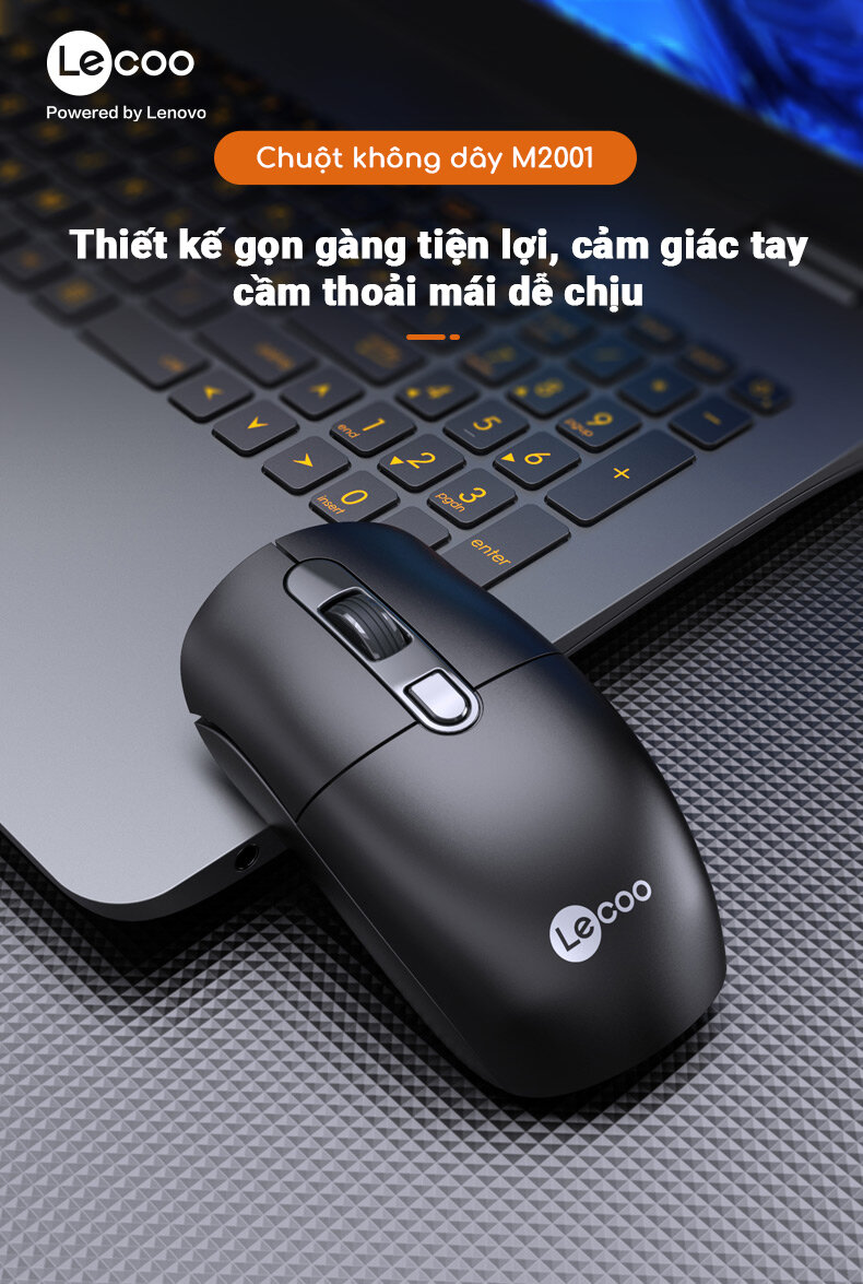 Chuột không dây Lecoo M2001 (USB)