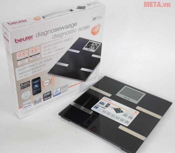 Cân điện tử phân tích cơ thể kết nối không dây BF700