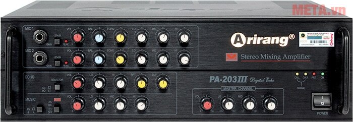 Máy tăng âm amply karaoke Arirang PA 203 III