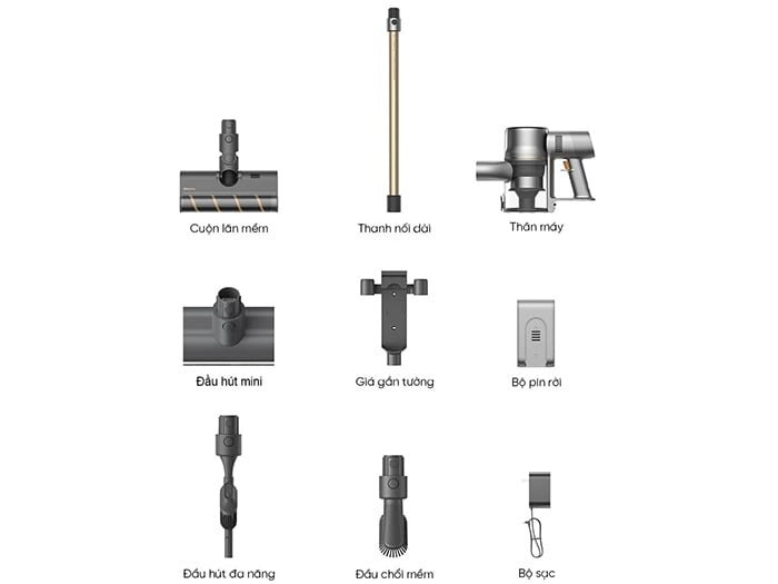 Máy hút bụi không dây thông minh Xiaomi Dreame V12S