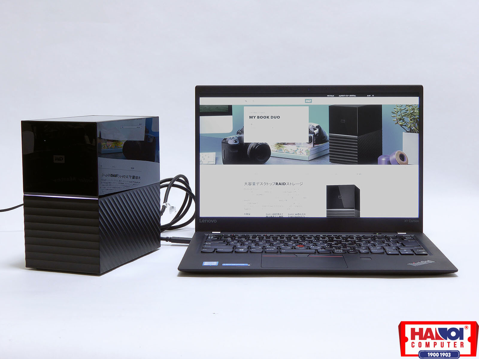 Ổ cứng gắn ngoài 28TB WD MY BOOK DUO 3.5 inch - WDBFBE0280JBK-SESN