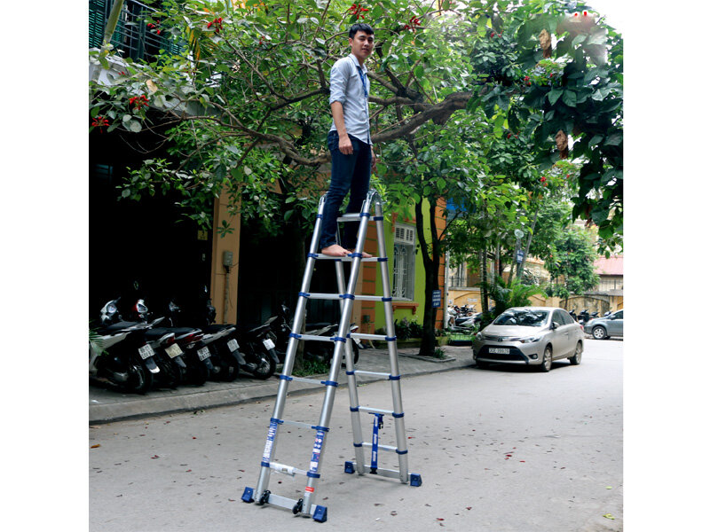 Thang nhôm rút đôi Nikawa NK-56AI-Pri