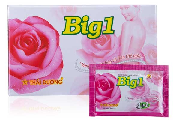 Viên hoàn nở ngực Big 1 (Hộp 20 gói)