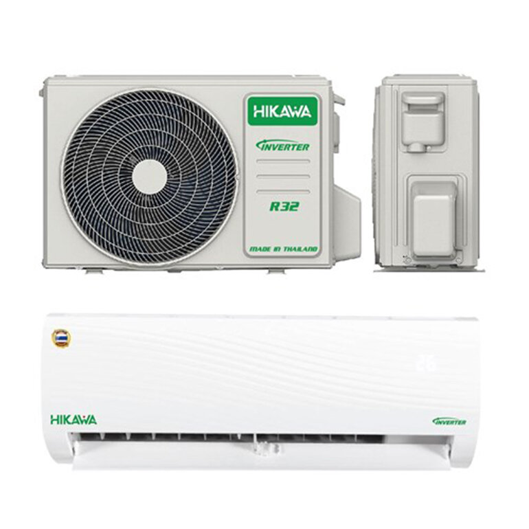 Điều hòa Hikawa 12000BTU 1 chiều Inverter HIK-VC15A gas R32