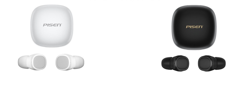 Tai nghe không dây Pisen True Wireless T-Buds, màu trắng 2