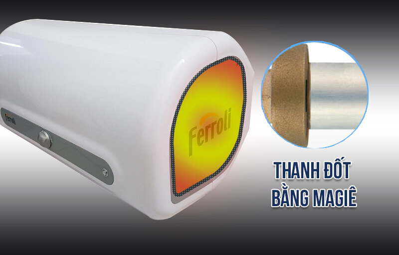 Bình nước nóng ngang Ferroli QQ EVO ME 20 lít Bình nước nóng ngang Ferroli QQ EVO ME 20 lít
