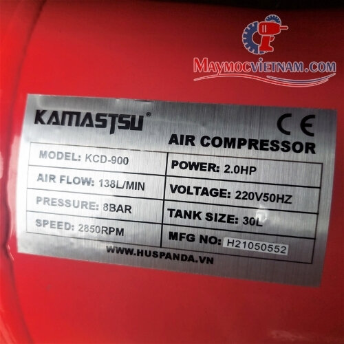 Máy nén khí Kamastsu KCD 900