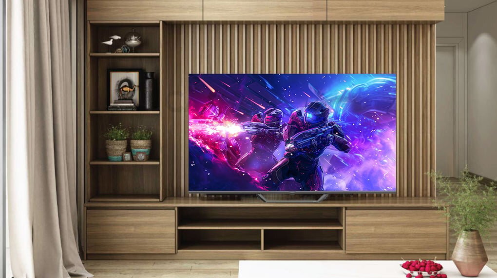 Google Tivi QLED Aqua 4K 65 inch AQT65S80EUX