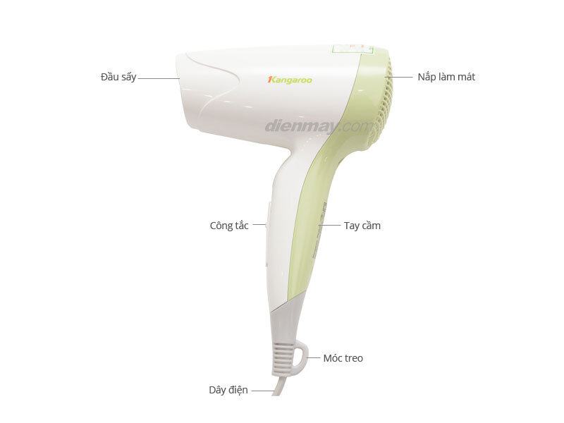 Máy sấy tóc Kangaroo KG616 Máy sấy tóc Kangaroo KG616