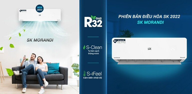 Điều hòa Sumikura 18000 BTU 1 chiều APS/APO-180.Morandi gas R-32