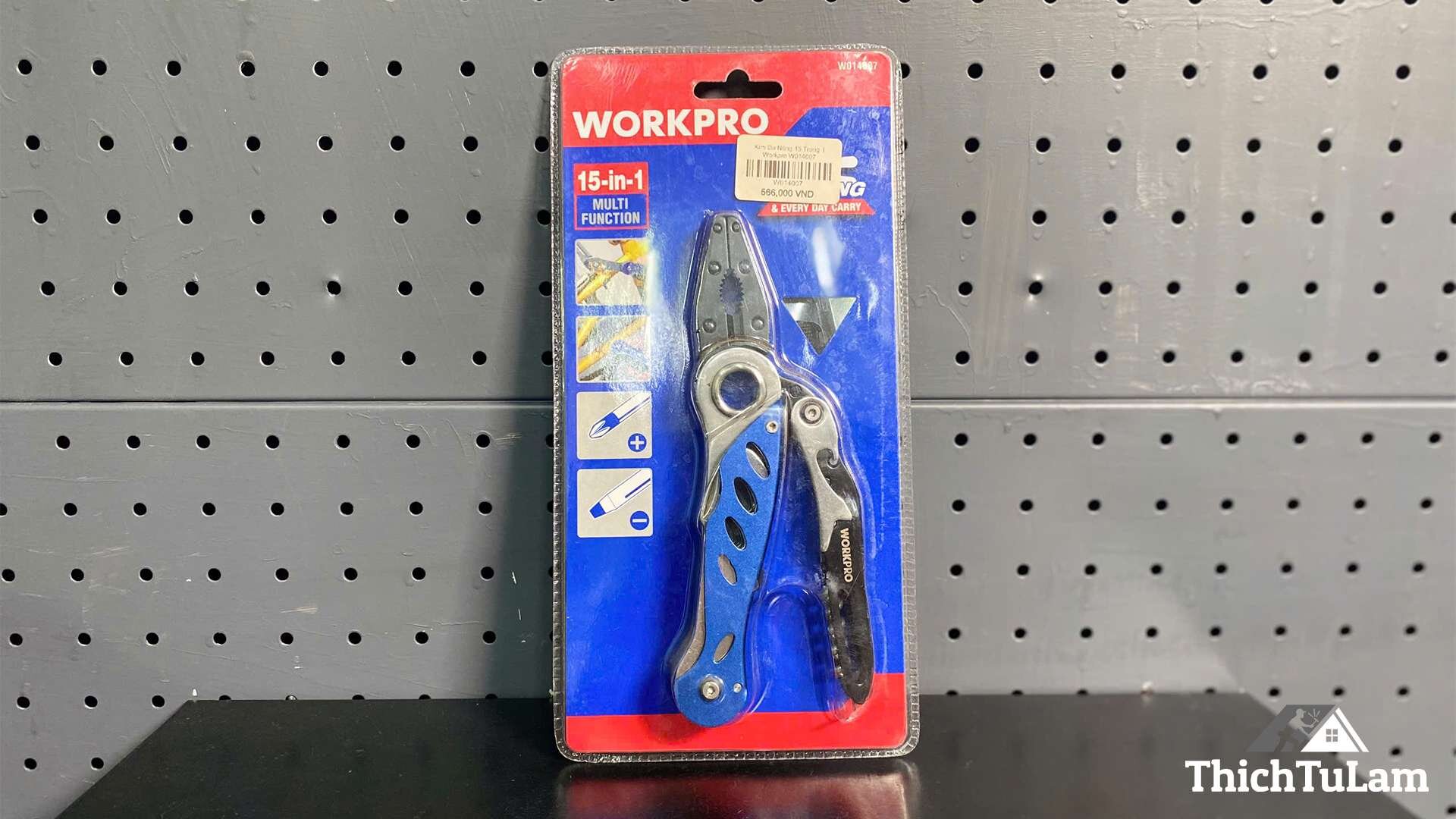 Kìm Đa Năng 15 Trong 1 Workpro W014007