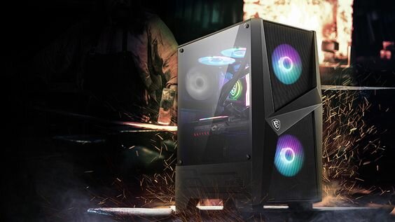 Vỏ case MSI MAG Forge 100R (Ảnh 1)