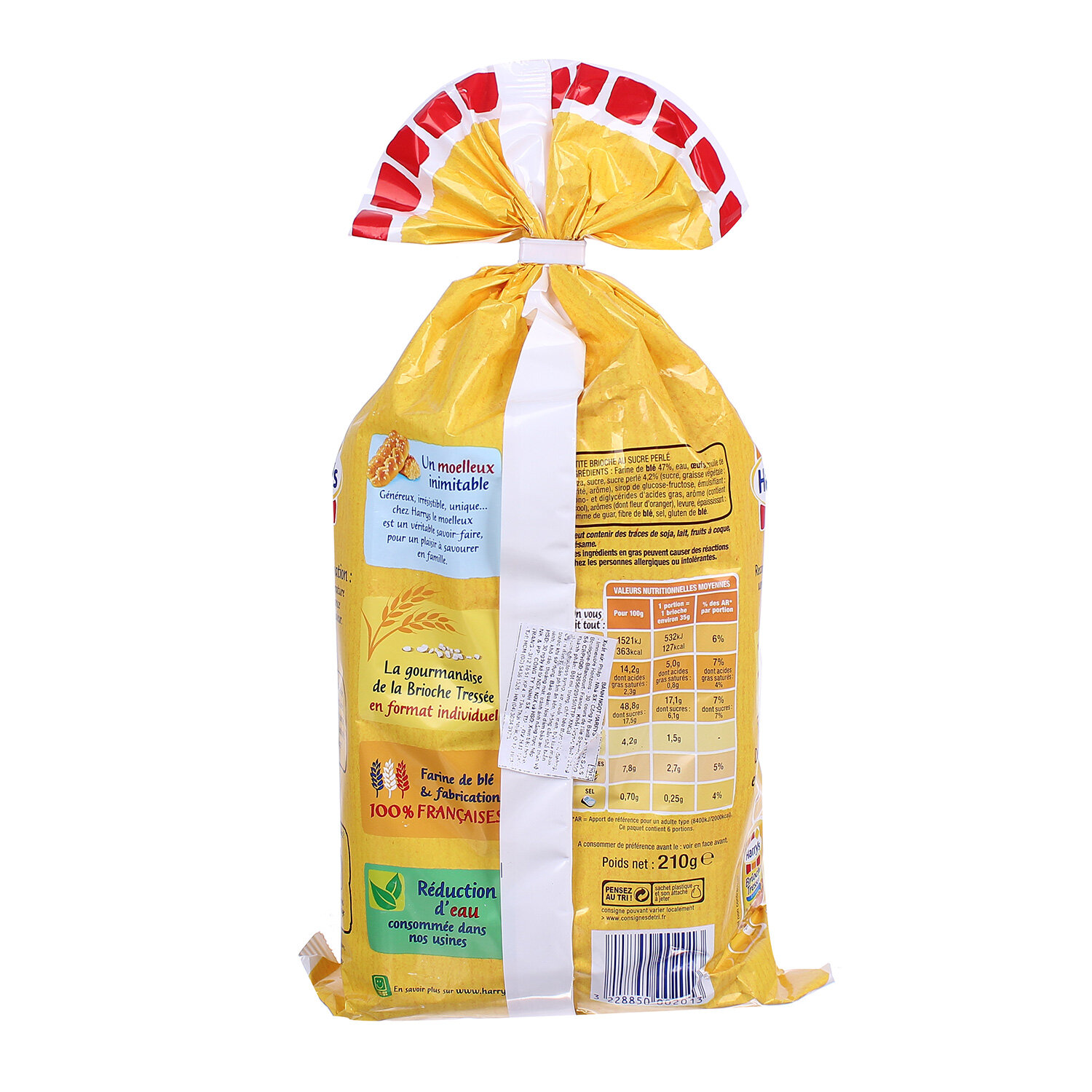 Bánh mỳ hoa cúc Harrys Brioche 210g (Pháp) Bánh mỳ hoa cúc Harrys Brioche 210g (Pháp)