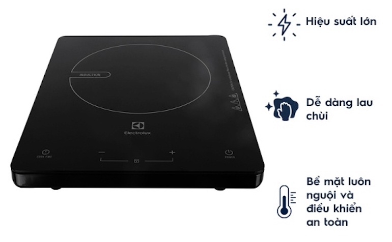 Bếp từ dương 1 vùng nấu Electrolux ETD29MKC