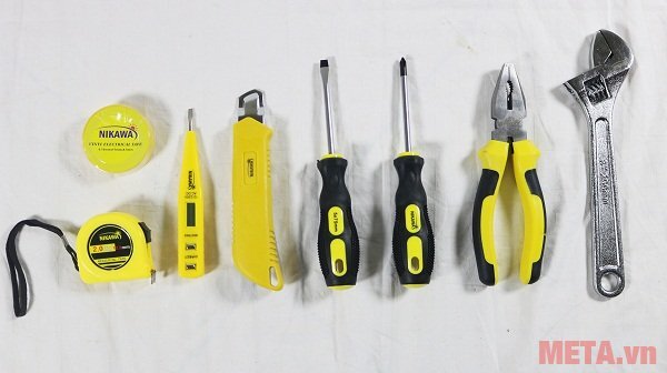 Bộ dụng cụ 8 món Nikawa NK-BS008 Bộ dụng cụ 8 món Nikawa NK-BS008