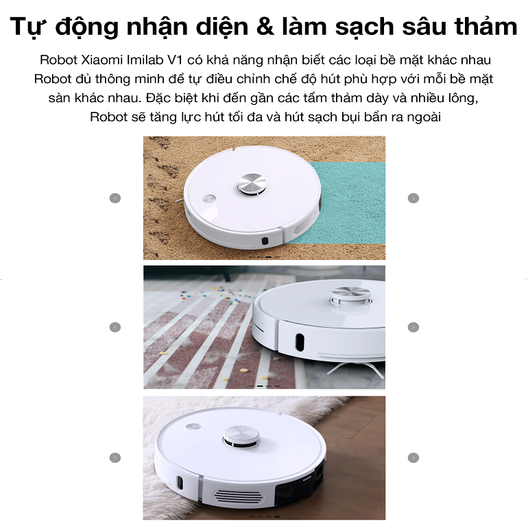 Robot hút bụi lau nhà Xiaomi Imilab V1