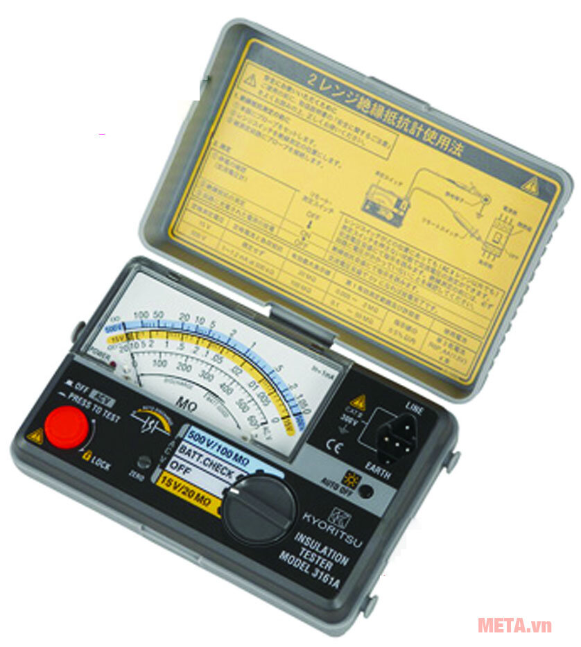 Đồng hồ đo điện trở cách điện Kyoritsu 3161A