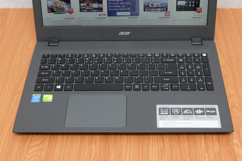 Acer E5 573G i5 5200U/4GB/500GB/VGA2GB/Win10 Acer E5 573G i5 5200U/4GB/500GB/VGA2GB/Win10