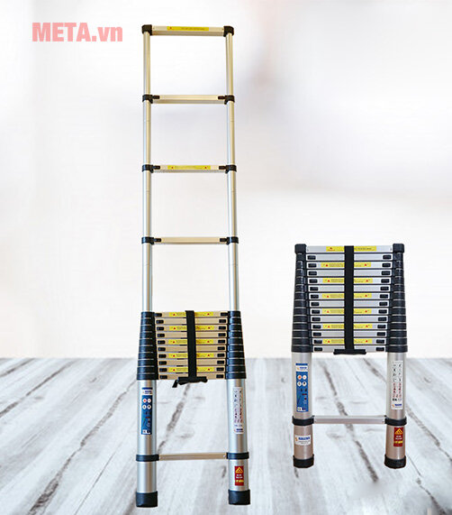 Thang nhôm rút đơn Hakawa HK-144