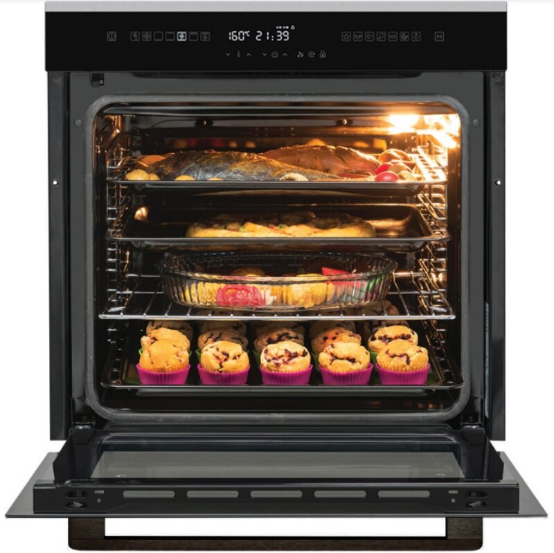 Lò nướng âm tủ 75 lít Kaff KF-BI75SLIM