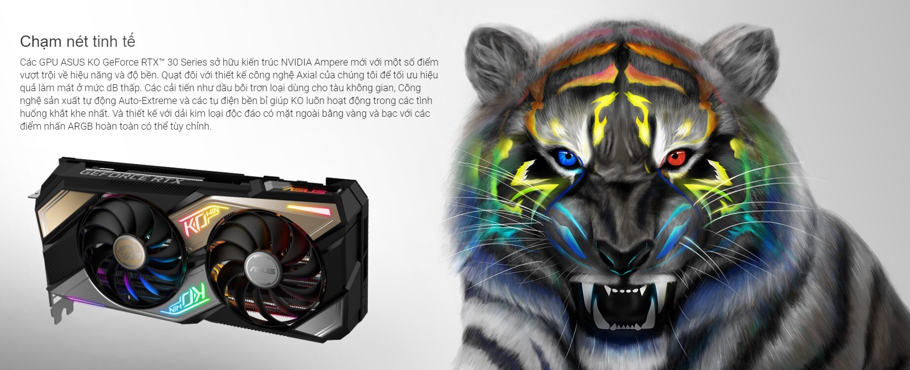 Card màn hình Asus KO-RTX 3060 Ti-8G-V2-GAMING