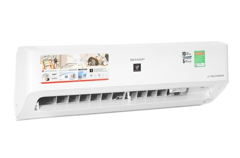 Điều hòa Sharp 9000 BTU 1 chiều Inverter AH-XP10YHW gas R-32