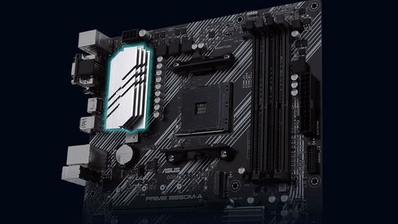 Mainboard Asus PRIME B550M-A (ảnh 3)