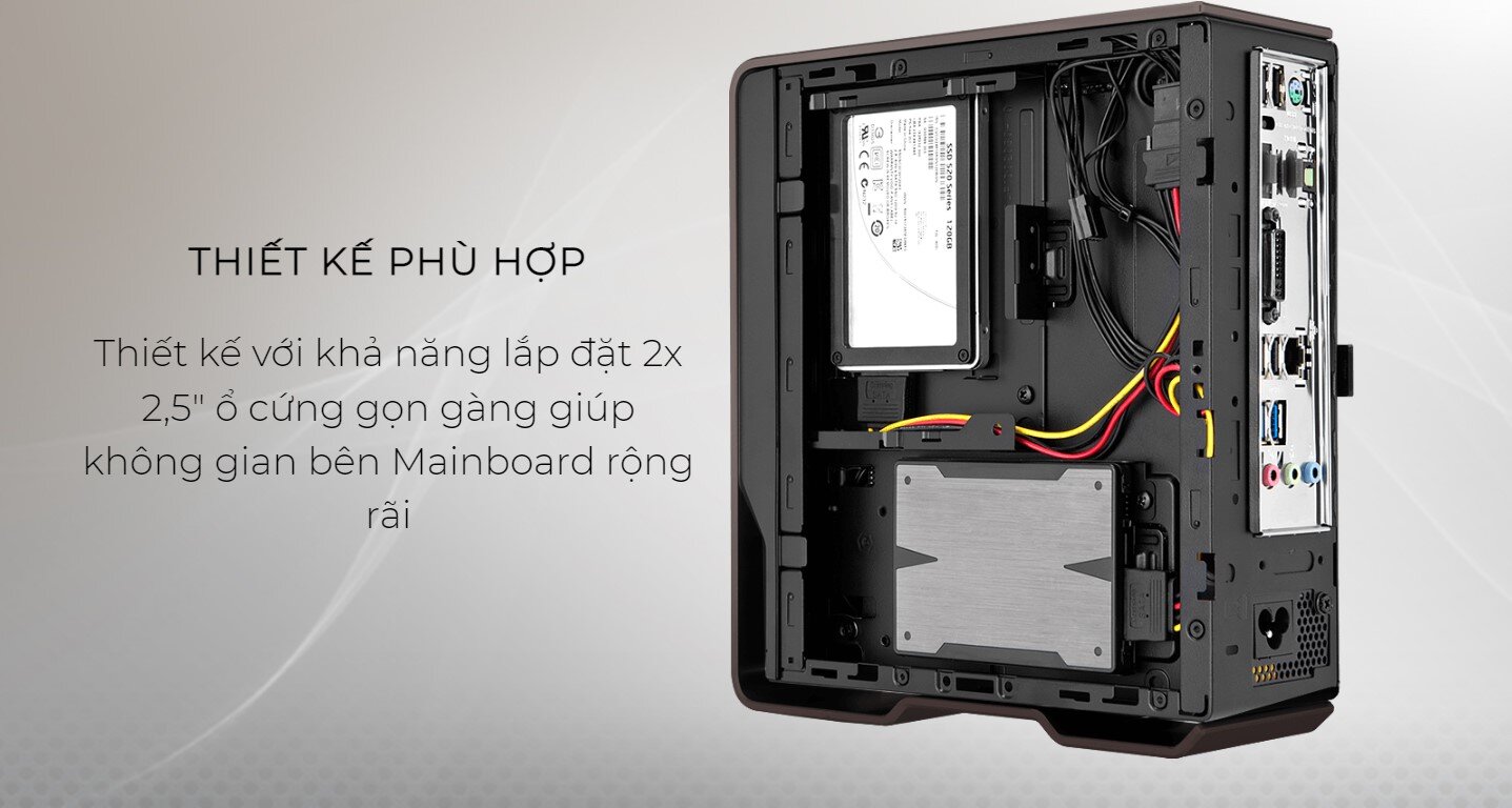 Vỏ Case Inwin Chopin Pro (Mini Tower)