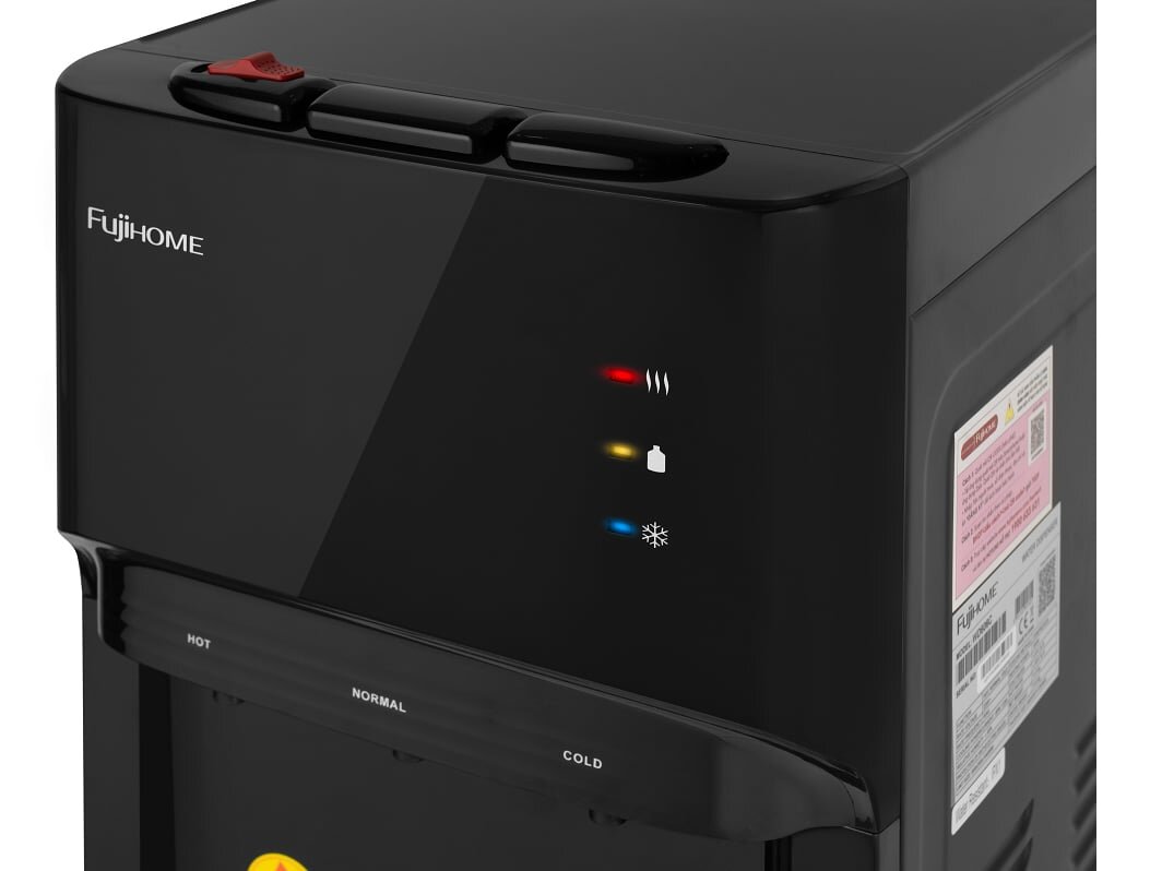 Cây nước nóng lạnh bình âm FujiHome WD606C có 3 đèn LED chỉ báo