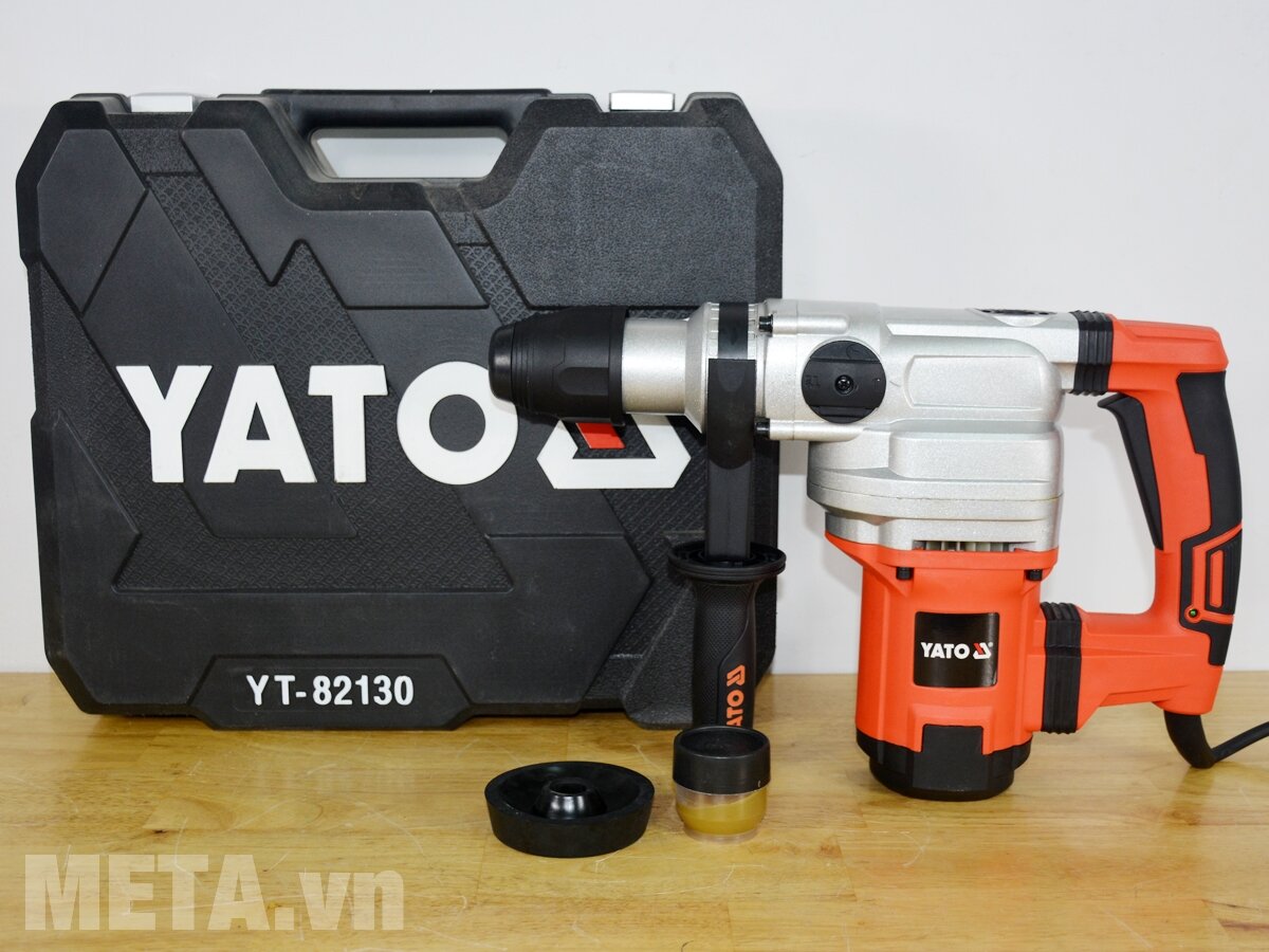 Máy khoan búa đảo chiều - 3 chức năng SDS Max Yato YT-82130 1050W