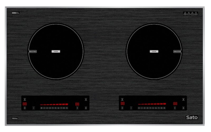 Bếp từ Sato IH568Plus (B) thiết kế đơn giản nhưng sang trọng (Ảnh: Sato).