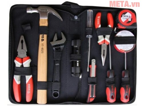 Bộ dụng cụ sửa chữa tổng hợp 12 chi tiết Yato YT-39003 Bộ dụng cụ sửa chữa tổng hợp 12 chi tiết Yato YT-39003