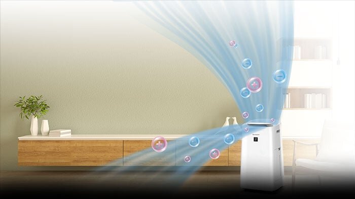 Máy lọc không khí tạo ẩm Sharp KI-L60V-W ứng dụng công nghệ lọc hiện đại