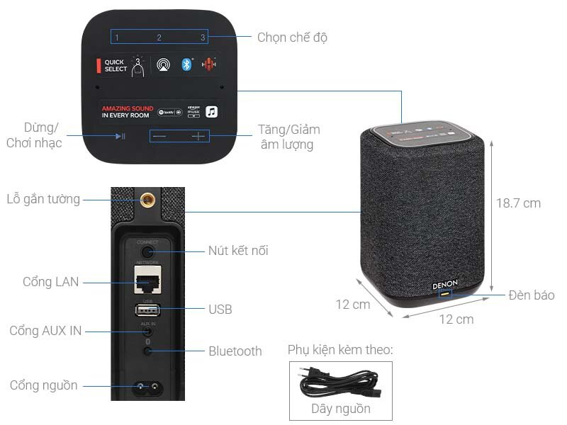 Loa không dây Denon Home 150