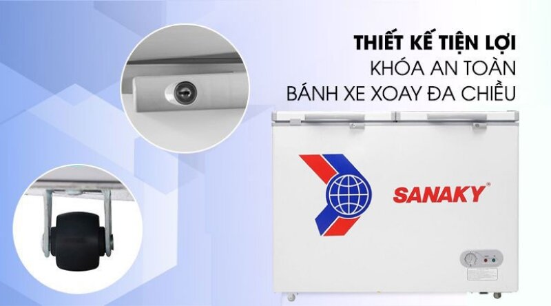 Tủ đông Sanaky 1 ngăn 280 lít VH285A2