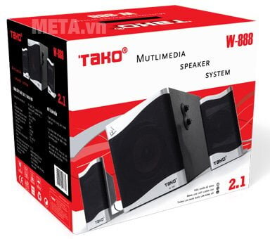 Loa vi tính Tako W888 (2.1) được đóng gói chắc chắn  Loa vi tính Tako W888 (2.1) được đóng gói chắc chắn