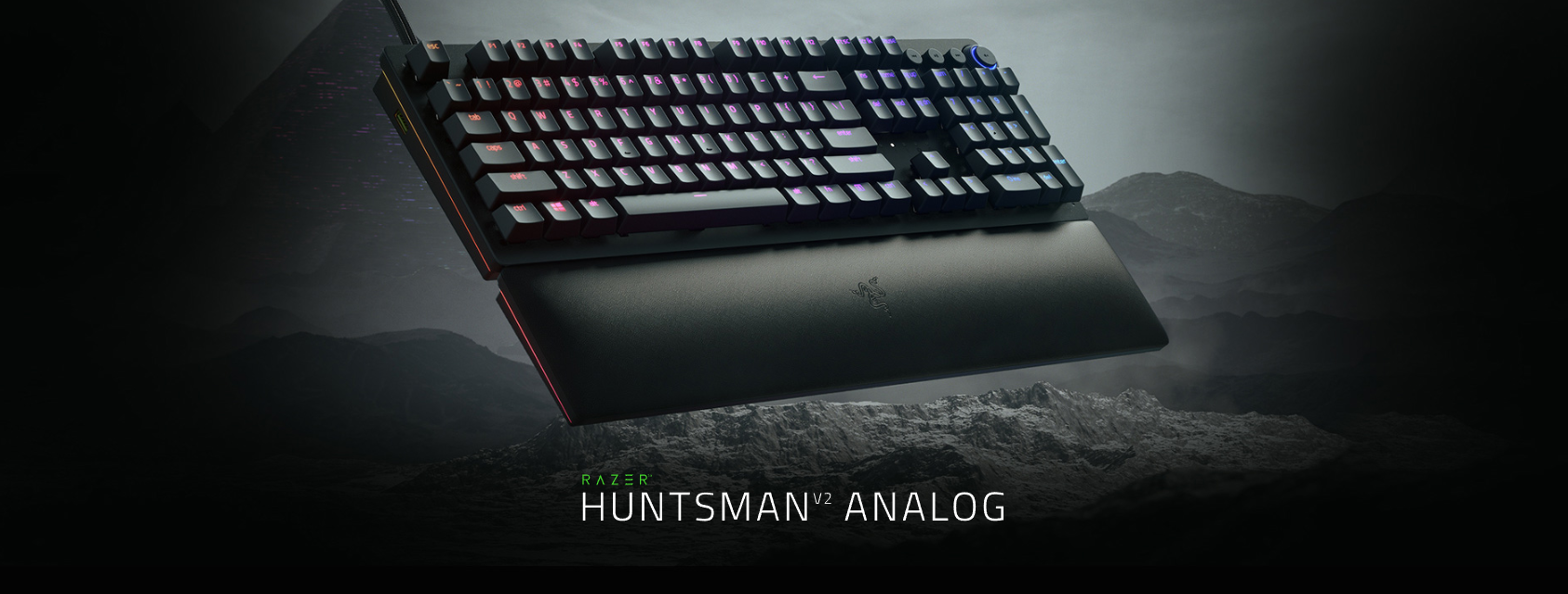 Bàn phím Razer Huntsman V2 Analog (USB/RGB/Đen)(RZ03-03610100-R3M1) 1