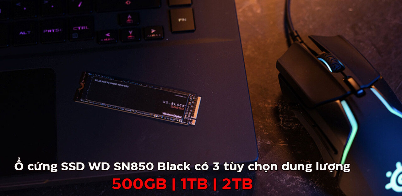Ổ cứng SSD WD SN850 Black