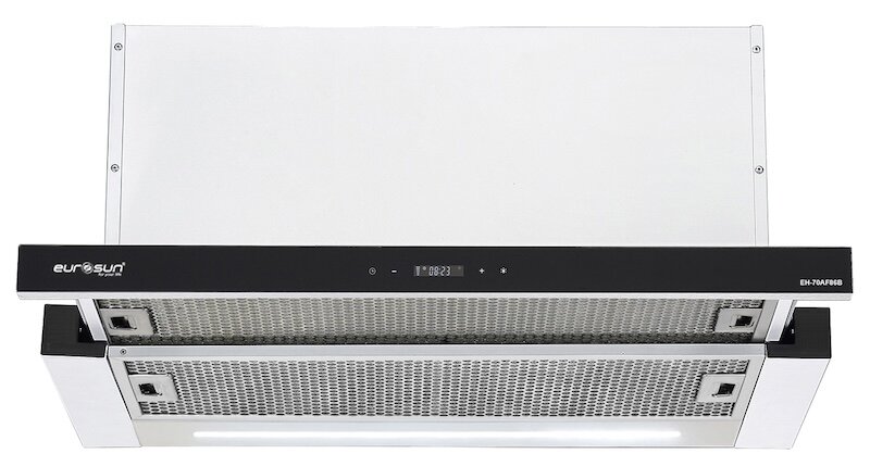 Máy hút mùi Eurosun EH-70AF86B sở hữu thiết kế âm tủ tinh tế