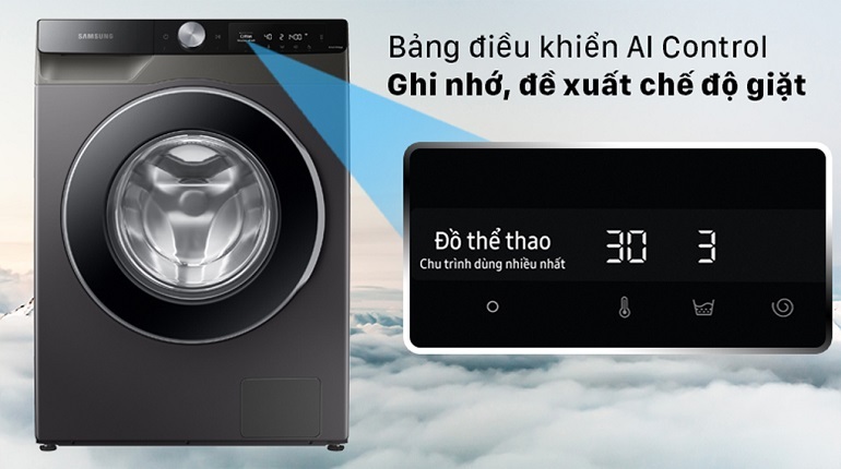 Máy giặt Samsung AI Inverter 10 kg WW10T634DLX/SV